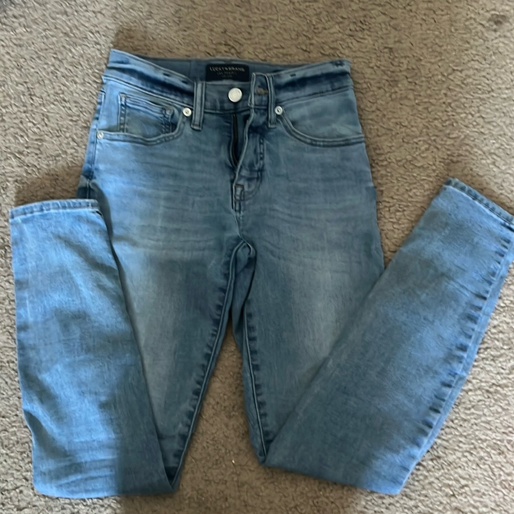 Lucky brand mid rise jeans